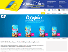 Tablet Screenshot of kiarahchemicals.co.za
